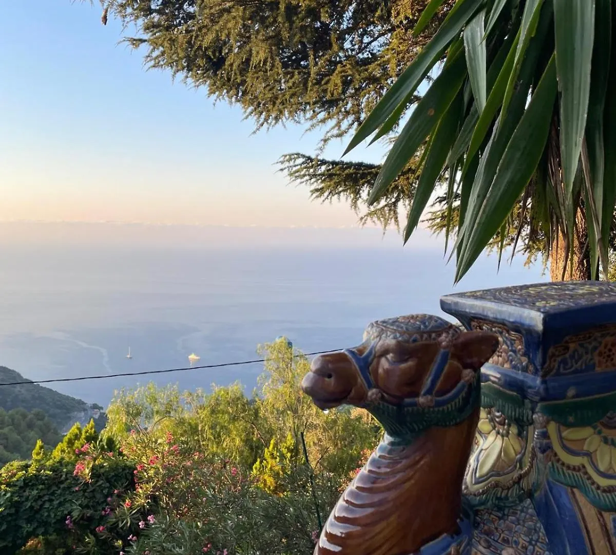 Apartamento Villa Riviera Vue Panoramique Mer Et Nature Èze França